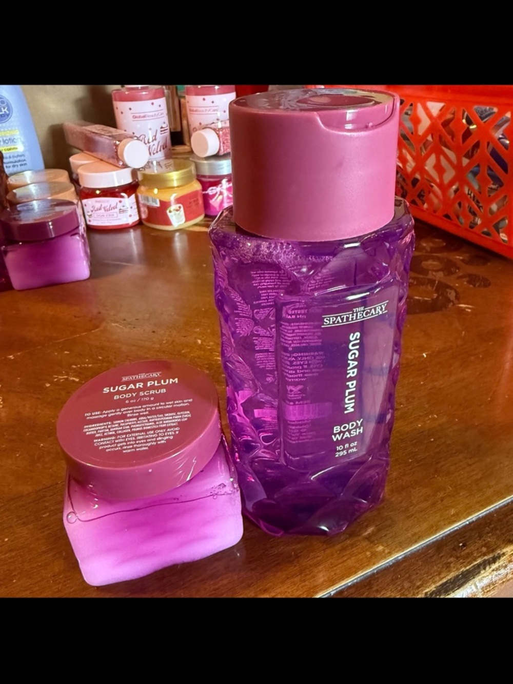 The Spathecary Bath Set Sugar Plum